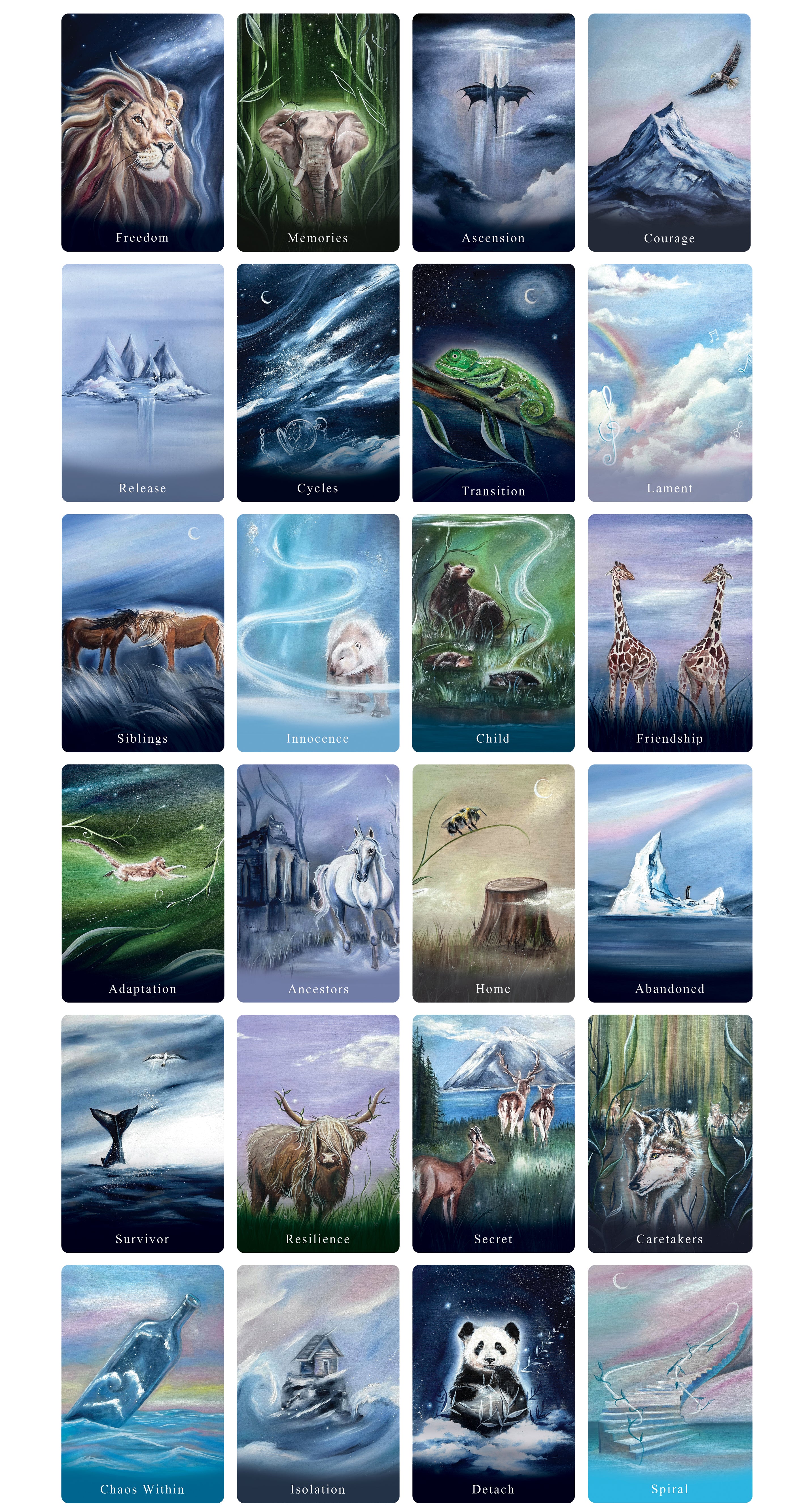 The Grief Journey Oracle Deck