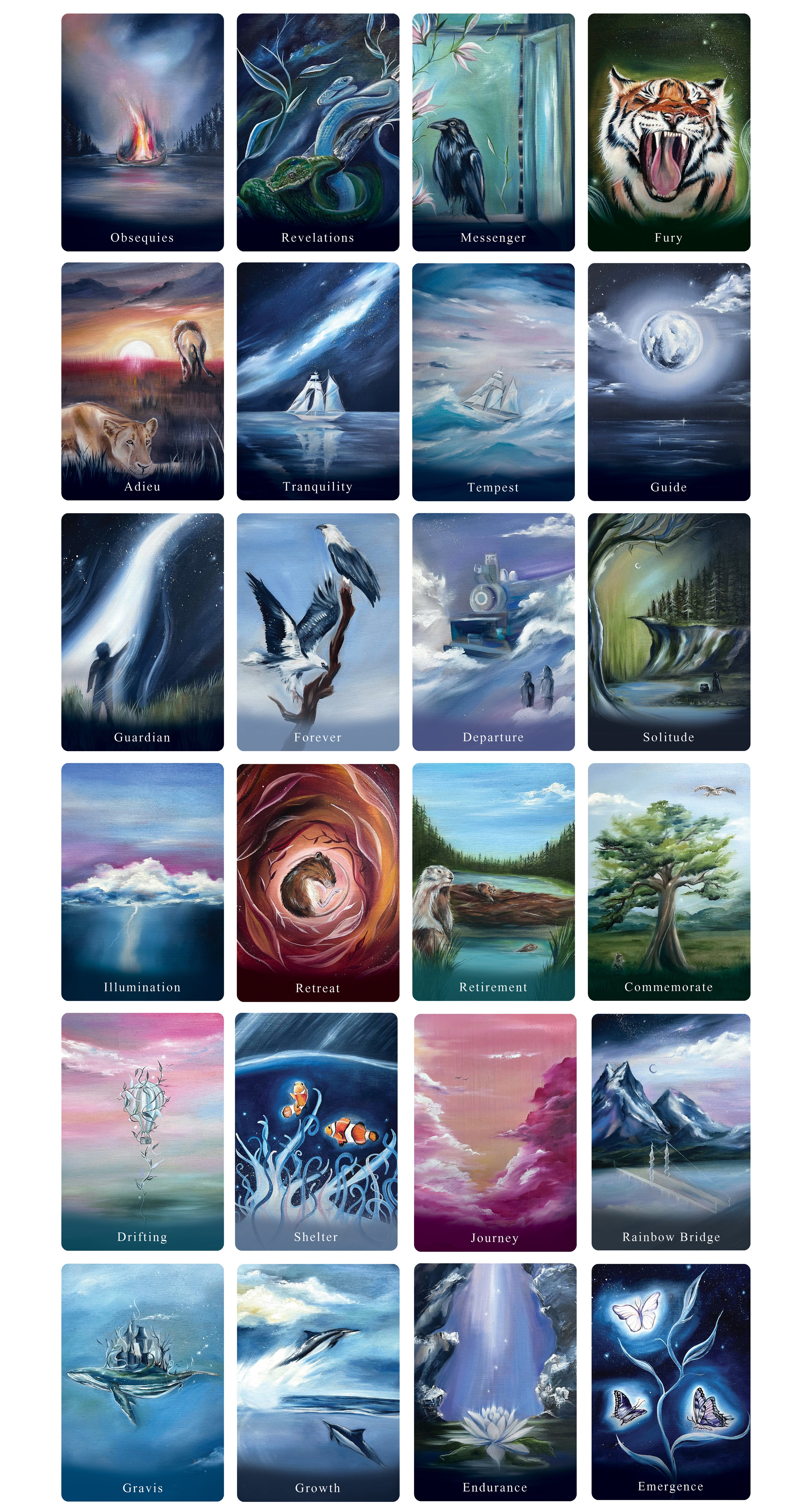 The Grief Journey Oracle Deck